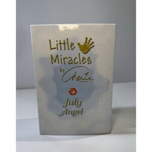 Little Miracles Figurine Marie Osmond July Angel Collectible Hand-Painted